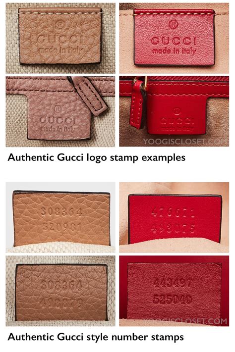 gucci stamp bags|Gucci bags labels.